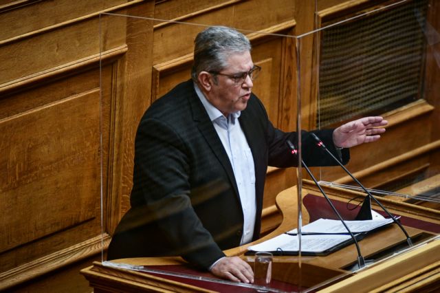 Κουτσούμπας: ΣΥΡΙΖΑ και ΝΔ μοιράζονται μια θέση στο κέντρο του κάδρου