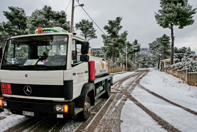 Severe weather: Heavy snowfall in Thebes – Heavy Vehicle Traffic Ban on national highway