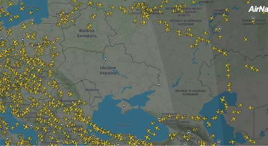 Πόλεμος στην Ουκρανία: Ποιες χώρες «σφράγισαν» τον εναέριο χώρο τους στα ρωσικά αεροσκάφη