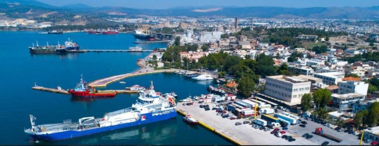 The changes at Elefsina port