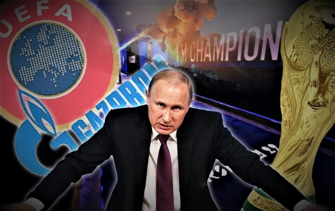 Ρωσική εισβολή στην Ουκρανία: Ο Πούτιν «απειλεί» UEFA και Μουντιάλ
