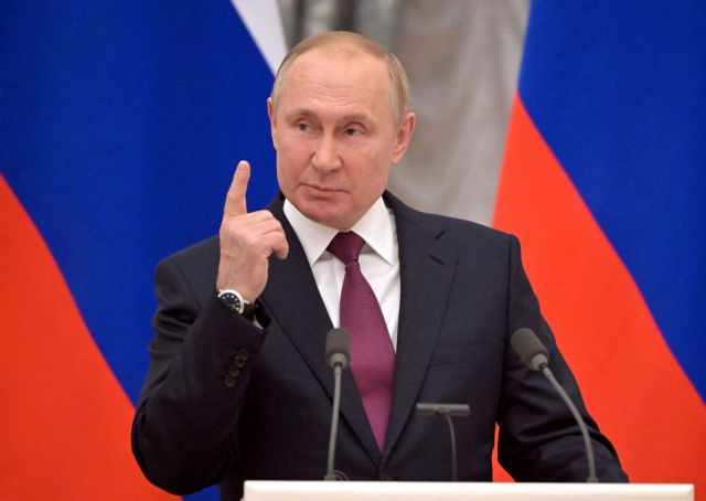 Πούτιν: Δεν ισχύει η συμφωνία του Μινσκ – Ζητά την αποστρατιωτικοποίηση της Ουκρανίας