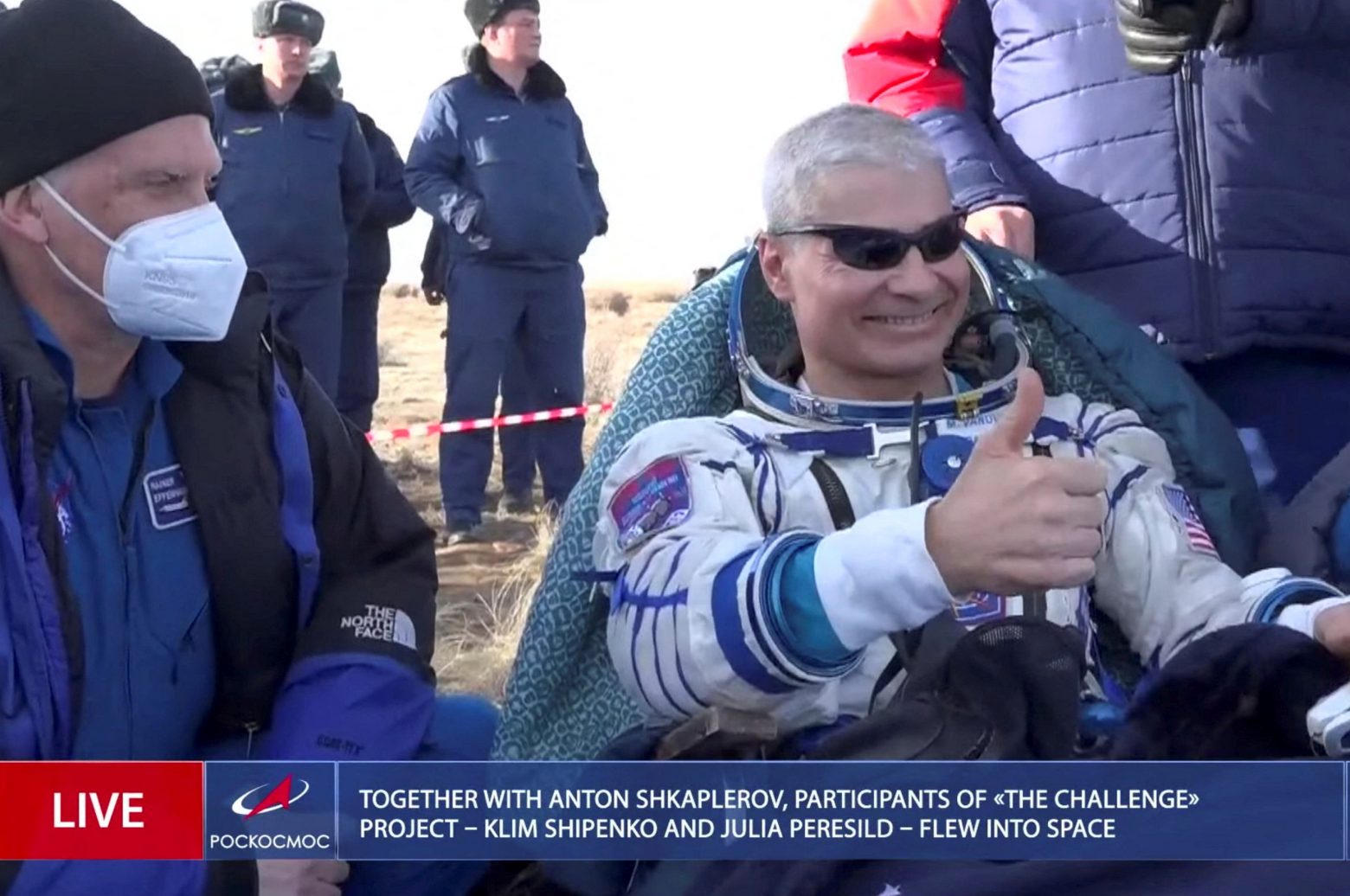 Με ρωσικό σκάφος επέστρεψε ο αμερικανός που κατέρριψε ρεκόρ παραμονής στο Διάστημα