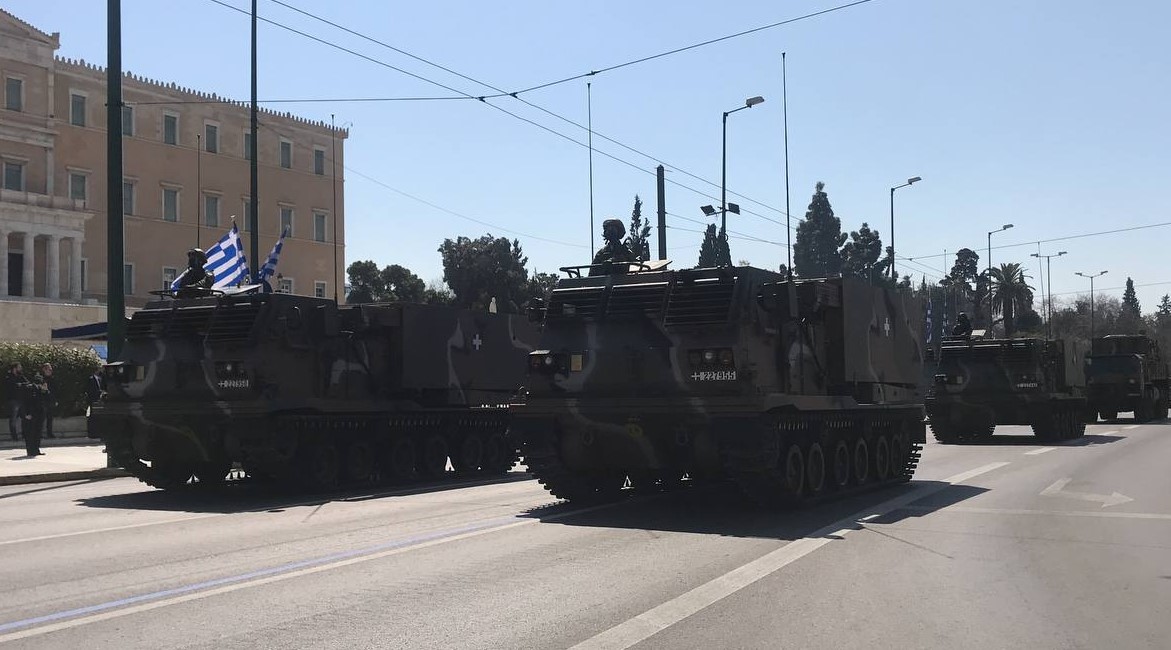 Grand military parade for March 25 national holiday underway in central Athens