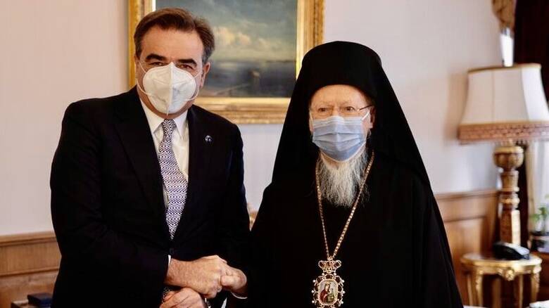 Schinas: Ecumenical Patriarch is ‘a living symbol of the values of united Europe’