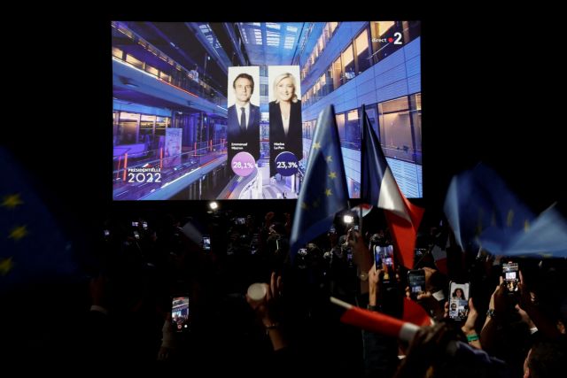 Γαλλία – εκλογές: Μακρόν 27.85%, Λεπέν 23.15% – Tελικά αποτελέσματα