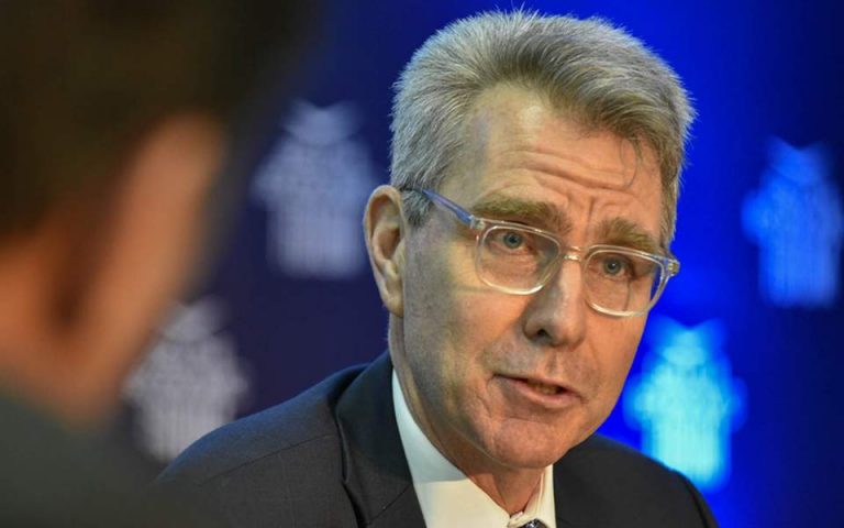 US Amb. Pyatt: Greece has taken more steps than many other countries to reduce dependence on Russian natgas