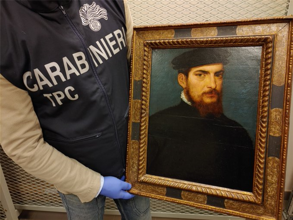 Ιταλία: Βρέθηκε πορτρέτο του Τιτσιάνο που είχε κλαπεί πριν από δύο δεκαετίες