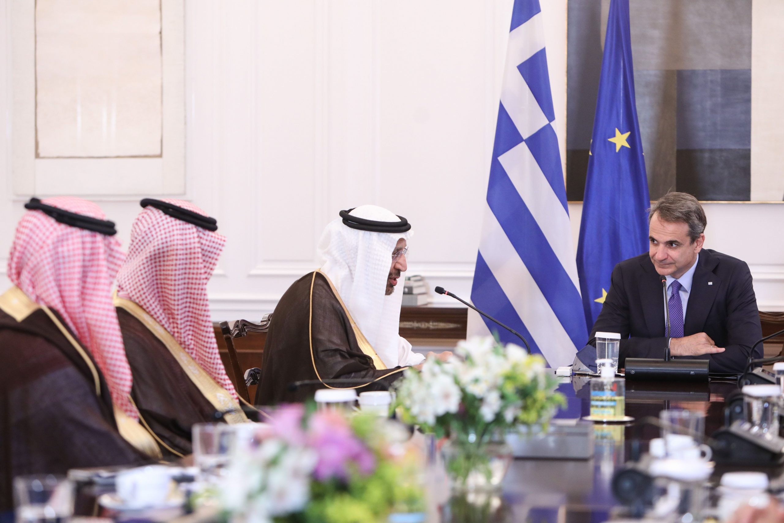 Μητσοτάκης: Θα εντείνουμε την συνεργασία με την Σαουδική Αραβία