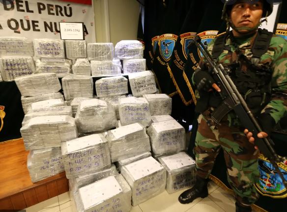 Περού: Κατασχέθηκαν 4 τόνοι κοκαΐνης αξίας 120 εκατ. δολαρίων