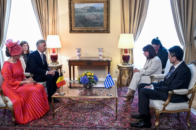 Βασιλικό ζεύγος Βελγίου: Σε εξαιρετικό επίπεδο οι σχέσεις με την Ελλάδα – Η συνάντηση με την Πρόεδρο της Δημοκρατίας
