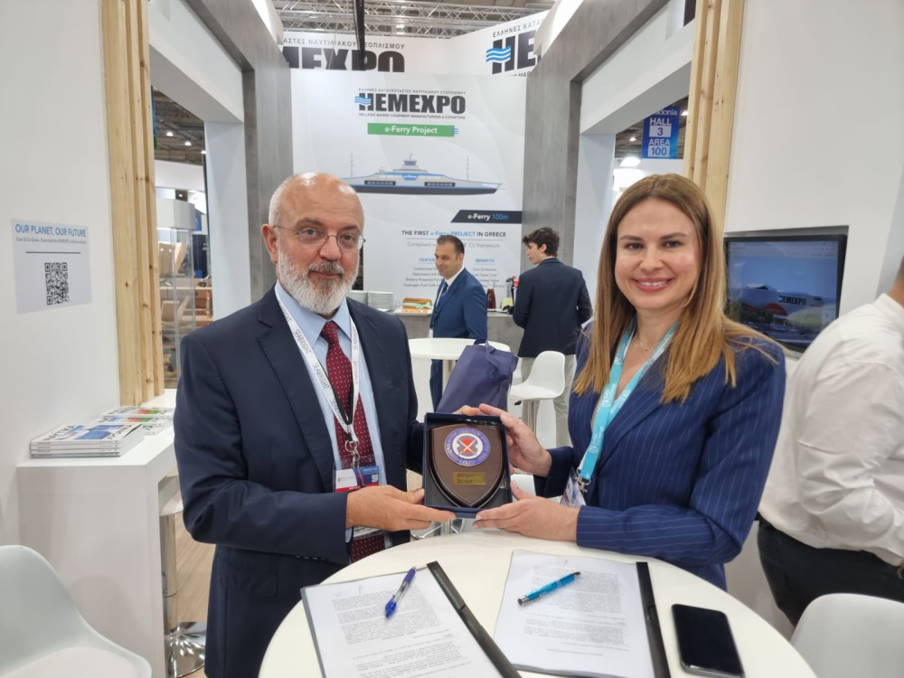 Posidonia 2022: HEMEXPO – SEKPY sign memorandum of cooperation