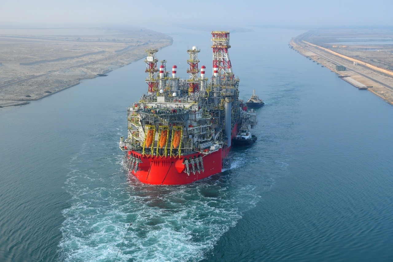 Energean Power arrives in Israel to extract gas