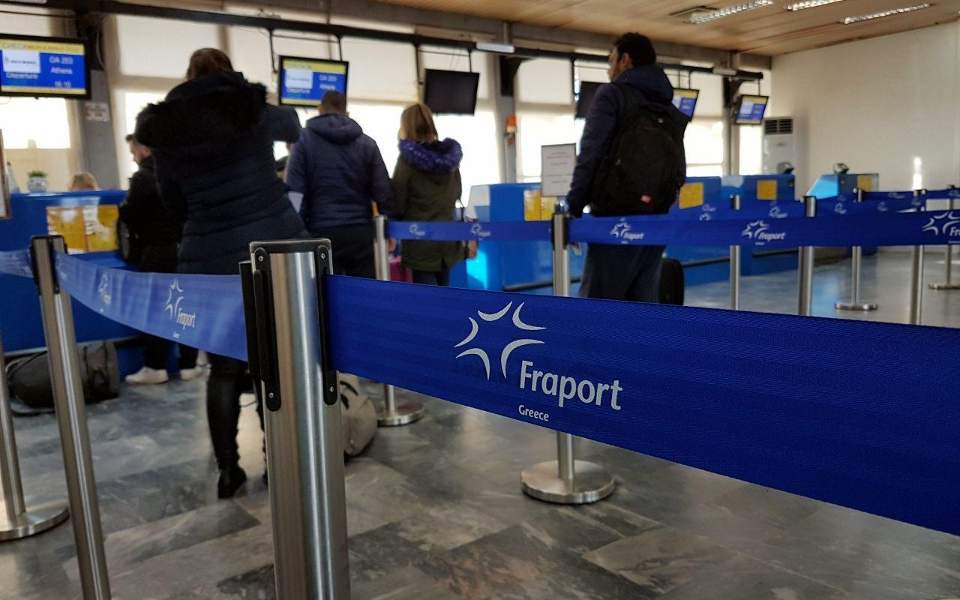 Fraport Greece: Πρώτο το αεροδρόμιο «Μακεδονία» σε κίνηση τον Ιανουάριο