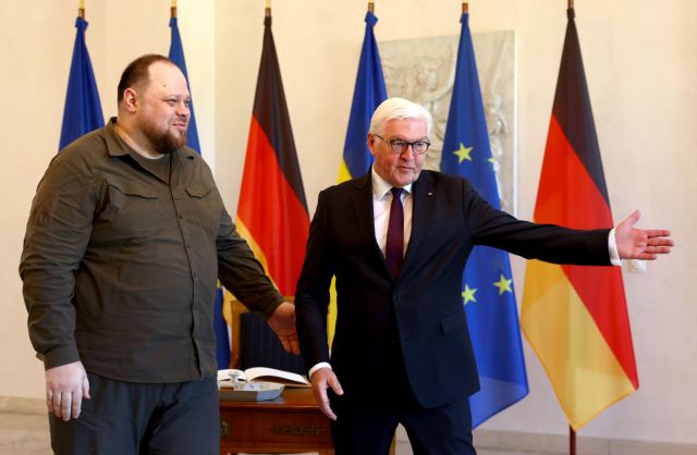 Γερμανία: Στο Βερολίνο ο πρόεδρος της Βουλής της Ουκρανίας