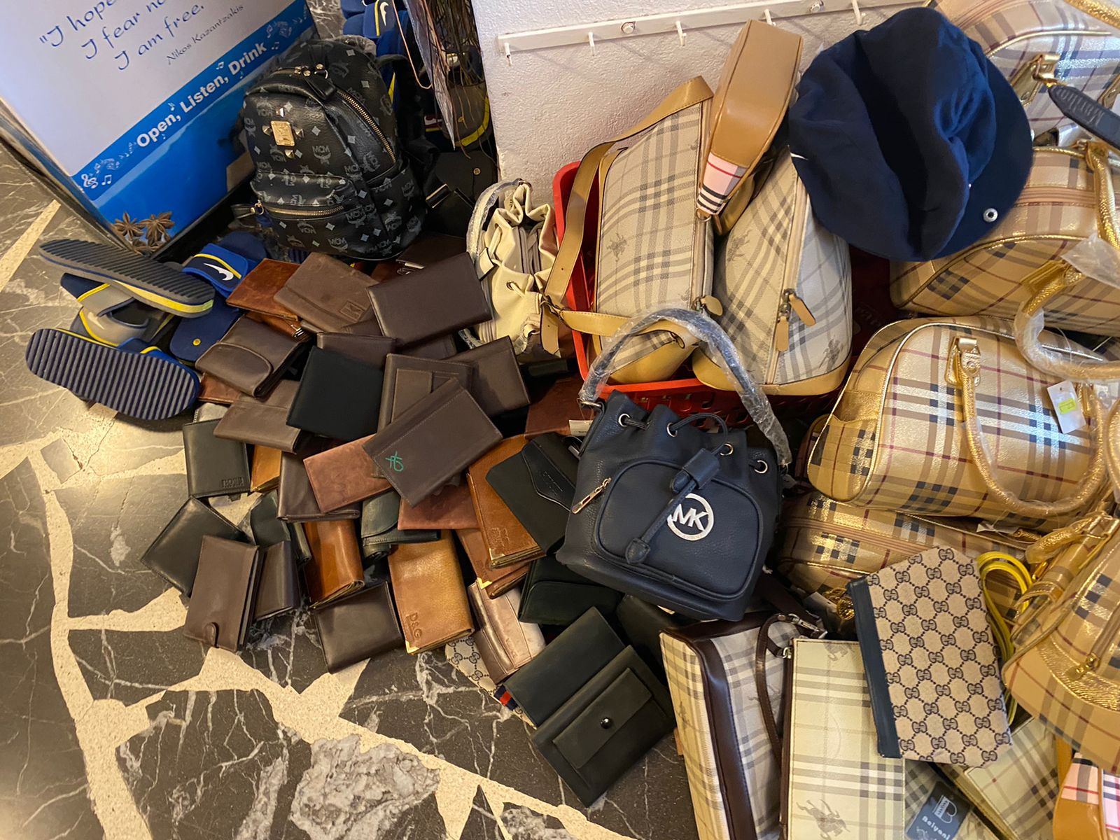 Thousands of counterfeit items seized and destroyed