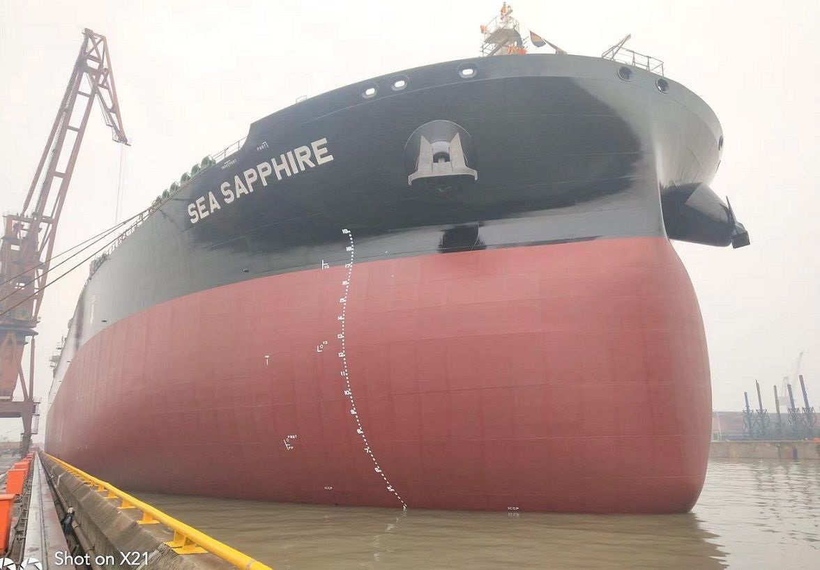 Pantheon Tankers: Παρέλαβε το νεότευκτο δεξαμενόπλοιο «Sea Sapphire»