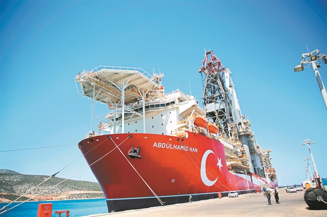 Ερντογάν: Όλα θα αλλάξουν όταν το «Αμπντουλχαμίντ Χαν» βρει φυσικό αέριο και πετρέλαιο
