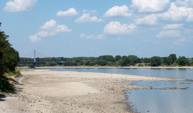Γερμανία – ξηρασία: Η Shell μειώνει την παραγωγή σε διυλιστήριο δίπλα στον Ρήνο