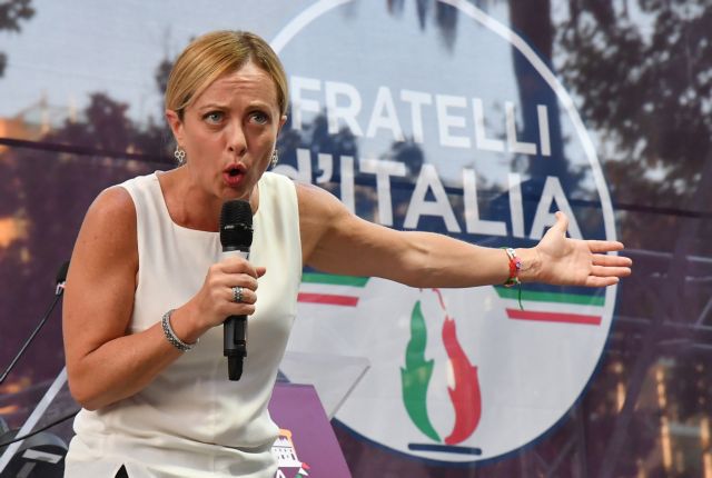 Ιταλία: Σταθερά στην πρώτη θέση η Ακροδεξιά, ένα μήνα πριν τη μάχη των εκλογών