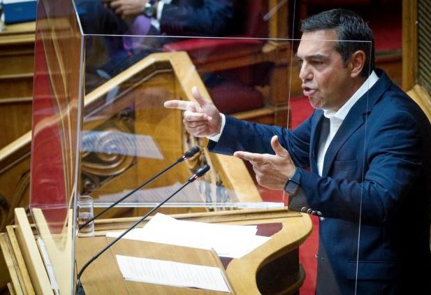 Tsipras accuses Mitsotakis of ordering Androulakis wiretap
