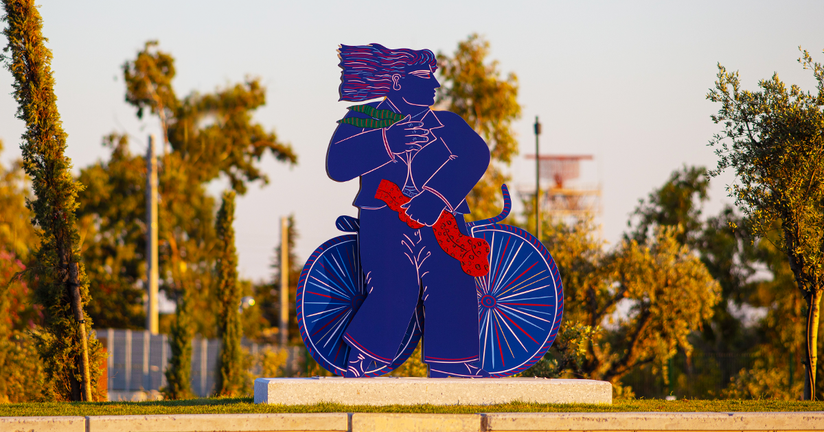 Lamda Development: Στο The Ellinikon Experience Park o «Ποδηλάτης» του Αλέκου Φασιανού