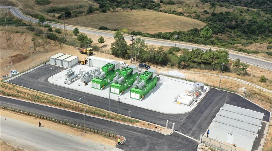ΧΥΤΑ Μαυροράχης: Ρεύμα ισοδύναμο με τις ανάγκες 7.000 νοικοκυριών παράγει μονάδα βιοαερίου
