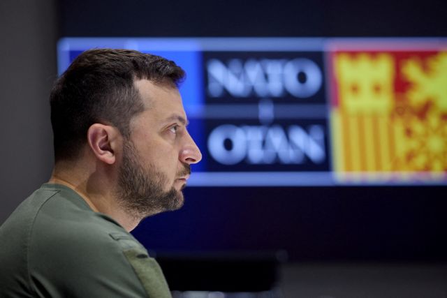 Ουκρανία: Επίσημο αίτημα για ταχεία ένταξη στο ΝΑΤΟ υπέβαλε ο Ζελένσκι