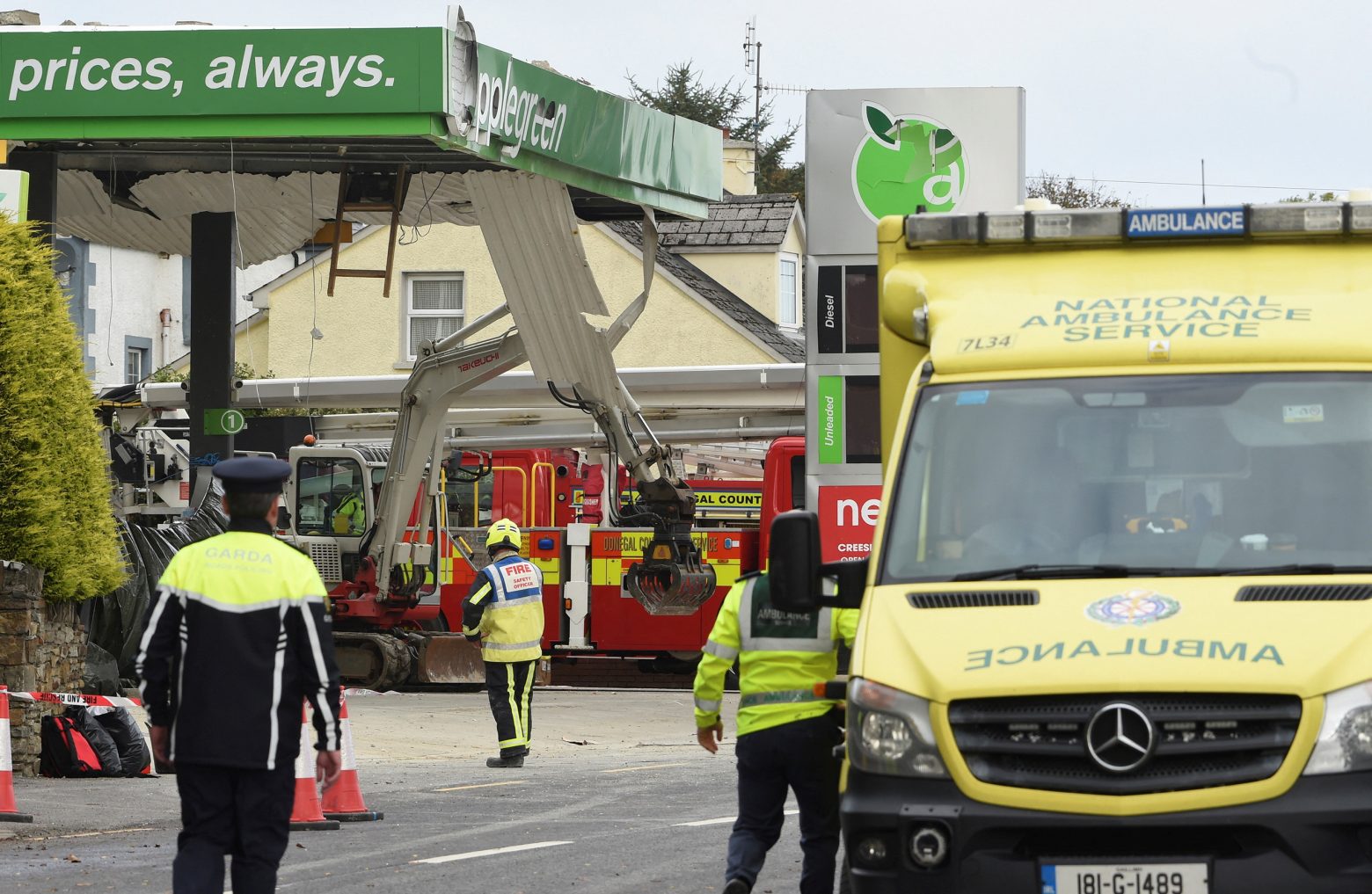 Ιρλανδία: Τουλάχιστον 9 νεκροί και 8 τραυματίες από έκρηξη σε πρατήριο καυσίμων