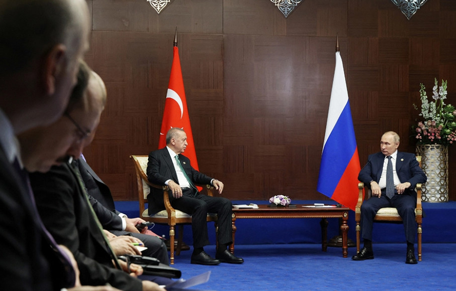 Ερντογάν και Πούτιν «θέλουν» κέντρο φυσικού αερίου στην Τουρκία – «Η Θράκη είναι το κατάλληλο μέρος»