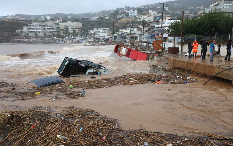Κρήτη – πλημμύρες: Αναστολή φορολογικών υποχρεώσεων και άλλες διευκολύνσεις για τους πληγέντες