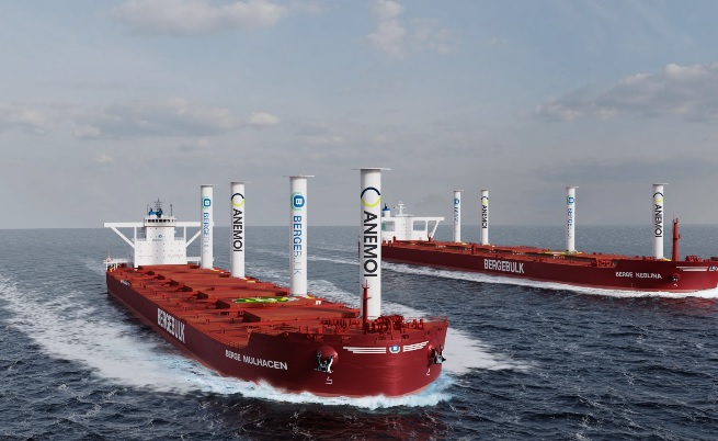 Ναυτιλία: Συμφωνία Anemoi – Cosco για κυλινδρικά «πανιά» στα πλοία