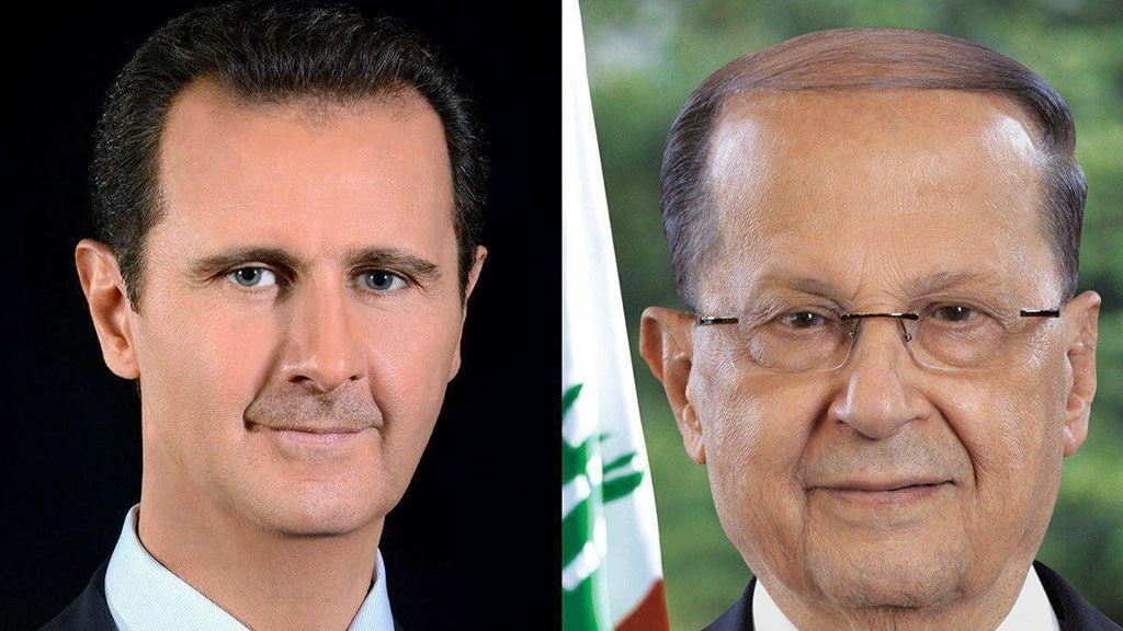 Λίβανος – Συρία: Συνάντηση Ασαντ – Αούν για τον καθορισμό κοινών θαλασσίων συνόρων