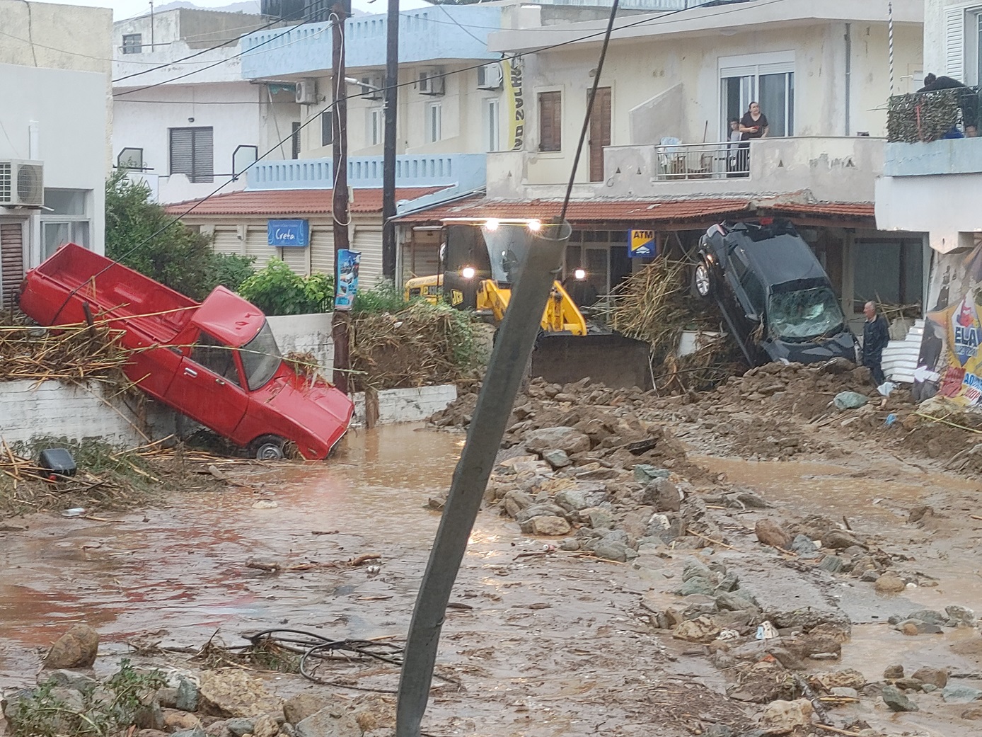 Κρήτη: Φονική πλημμύρα με έναν νεκρό και αγνοούμενους