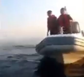 Greek minister posts video showing purported ‘push forward’ of migrant boat by Turkish coast guard