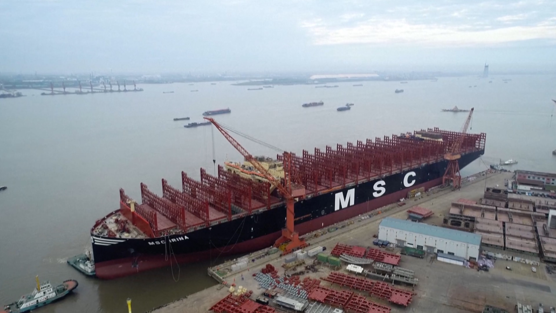 MSC: Σε δύο νέους «γίγαντες» τα σκήπτρα των μεγαλύτερων containerships