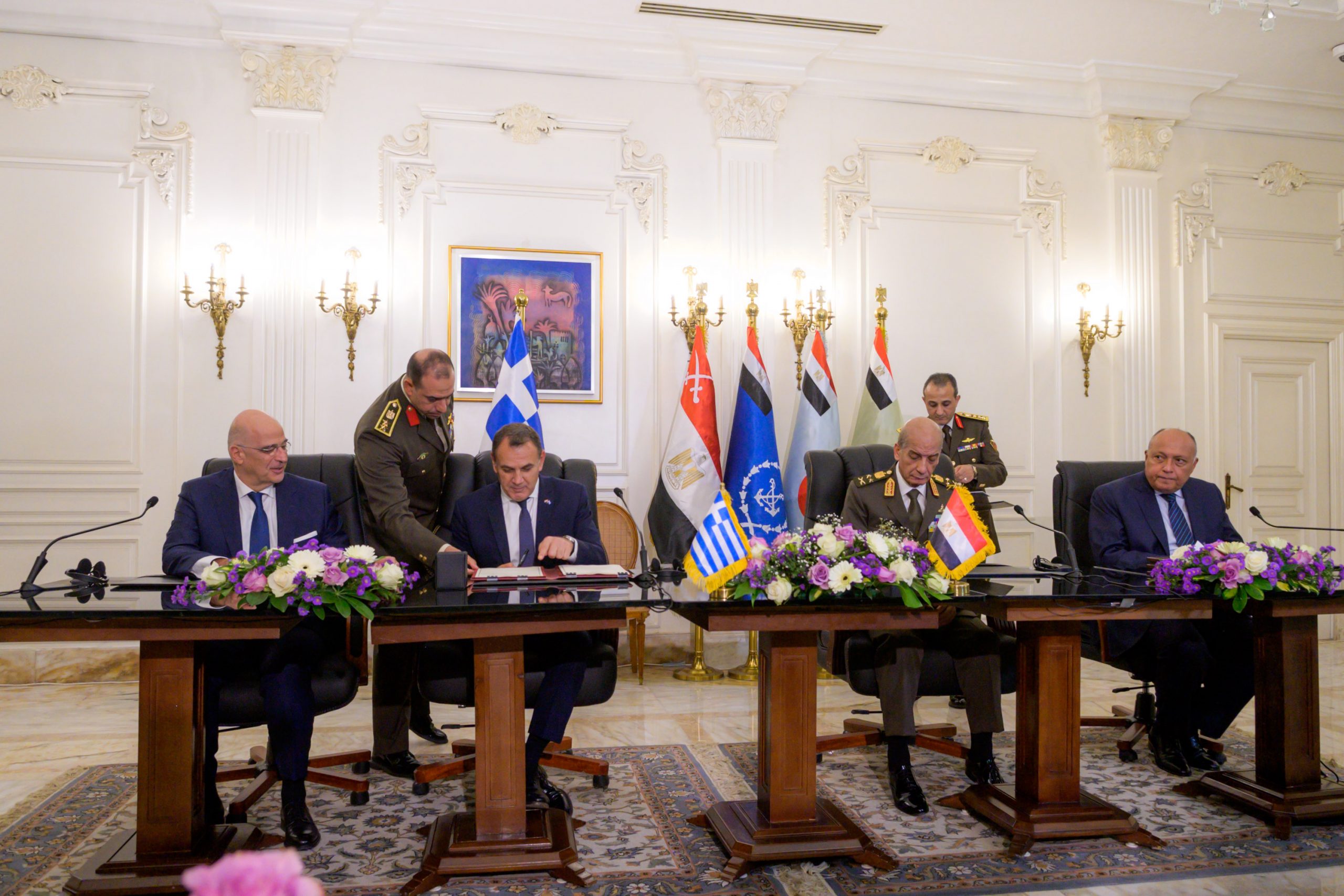 Greece and Egypt ink SAR delimitation agreement