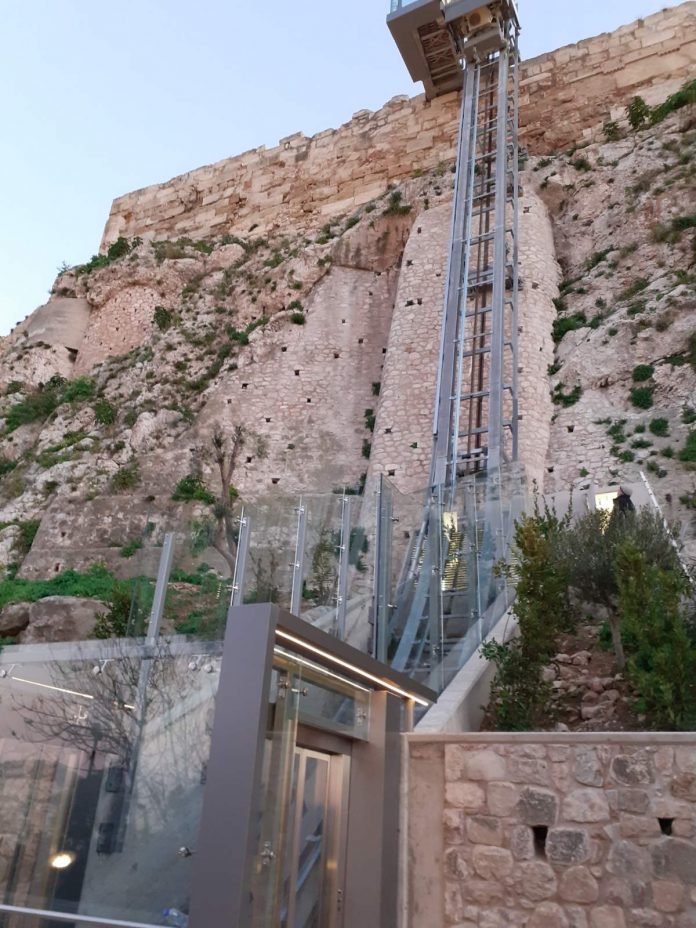 Monemvasia Castle gets lift access for disabled