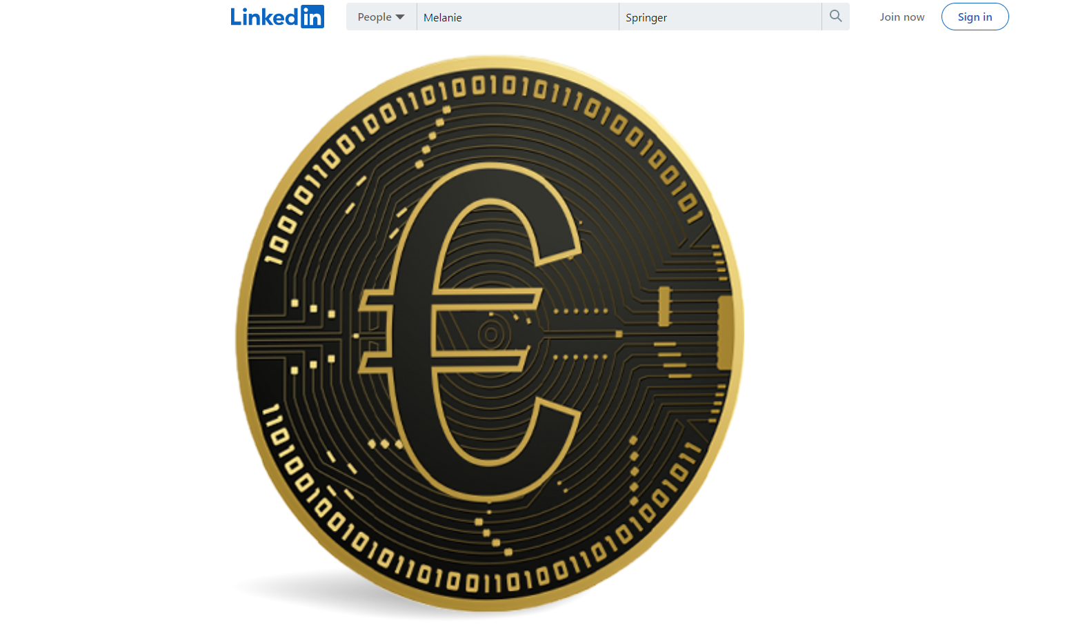 LinkedIn: Διαδικτυακή απάτη με το «ψηφιακό ευρώ»