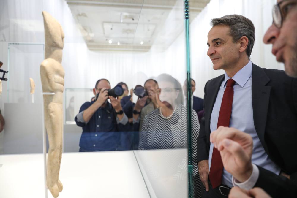 Μουσείο Κυκλαδικής Τέχνης: Εγκαίνια έκθεσης με τους θησαυρούς της πρωτοκυκλαδικής εποχής