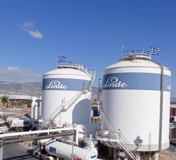  Linde: Ξεκίνησε την πρώτη παραγωγή πράσινου υδρογόνου στην Ελλάδα