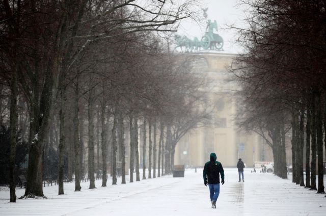 Γερμανία: Ήρθε χιονιάς, οικονομία στο φυσικό αέριο