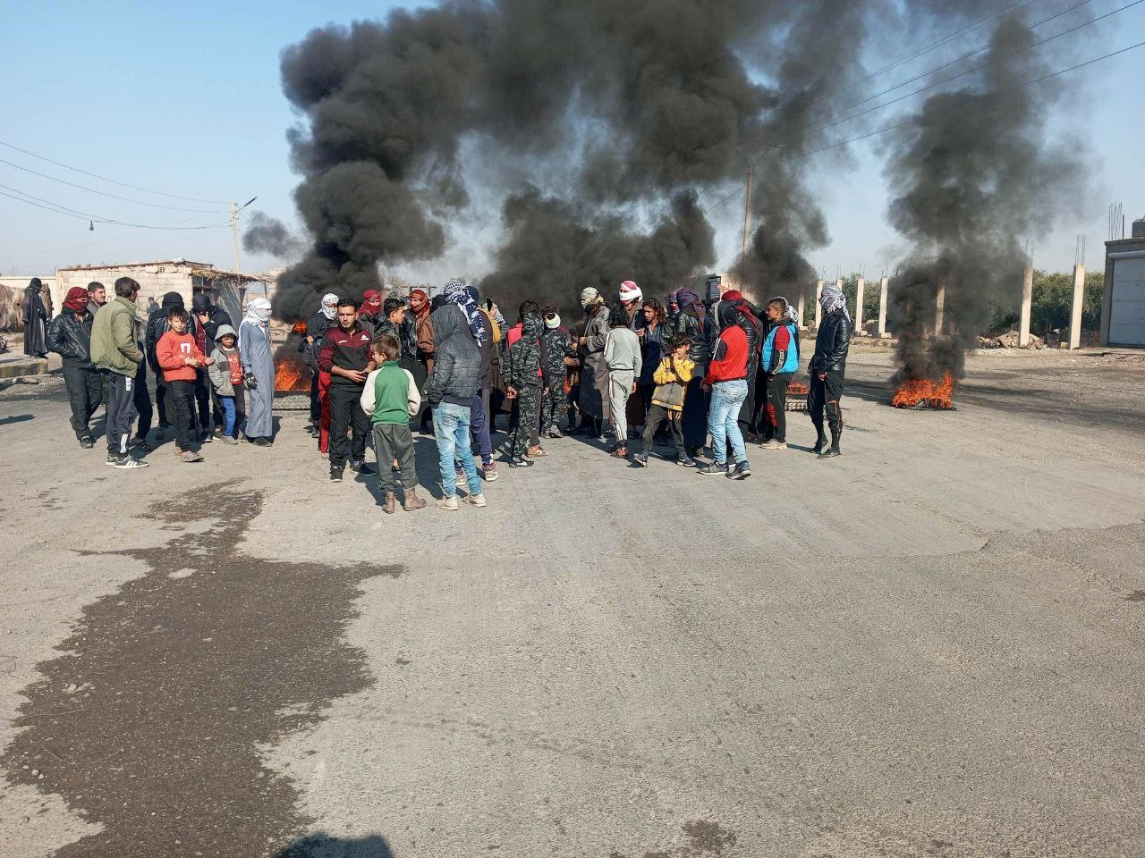 Συρία: Διαδηλώσεις στα βόρεια της χώρας κατά της προσέγγισης με Τουρκία