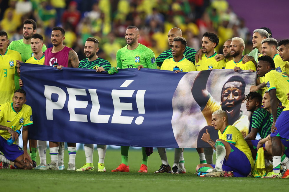 Μουντιάλ 2022: Στο πλευρό του Πελέ οι Βραζιλιάνοι