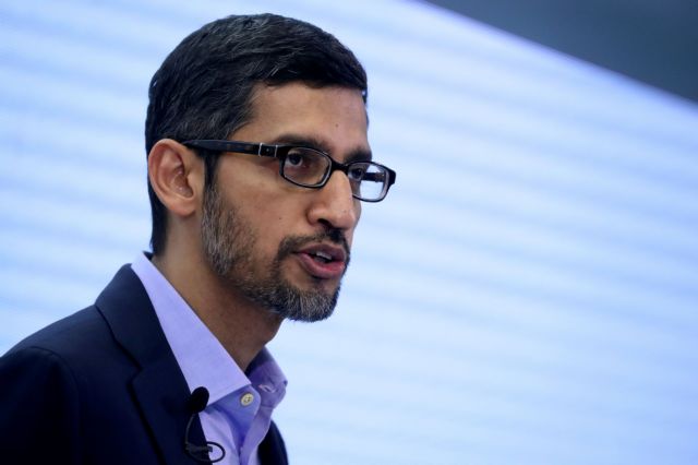 Google: Στα 226 εκατ. δολάρια έφθασαν οι απολαβές του Πιτσάι το 2022