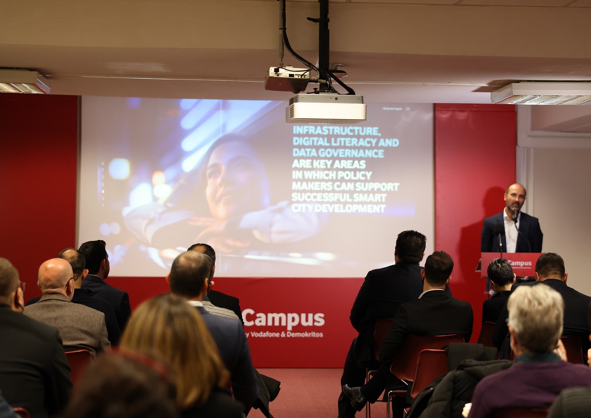 Εξυπνες πόλεις: Vodafone και Δημόκριτος δημιουργούν campus για εφαρμογές Smart Cities
