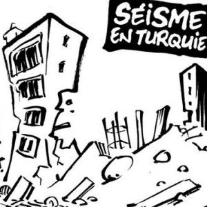 Charlie Hebdo: Αντιδράσεις στο μαύρο χιούμορ για τον σεισμό στην Τουρκία