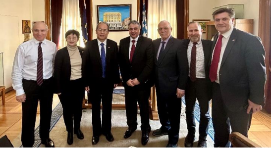 ΕΒΕΠ: Επίσκεψη του πρέσβη της Κίνας – «Άνοιξε ένα νέο κεφάλαιο στις ελληνοκινεζικές εμπορικές σχέσεις»