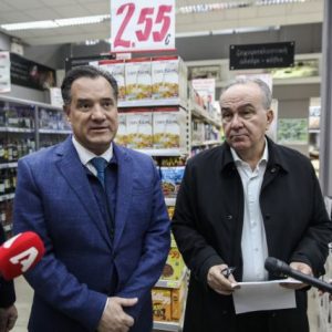 Γεωργιάδης: Την άλλη εβδομάδα η υπουργική απόφαση για τα ταμπελάκια στα σούπερ μάρκετ