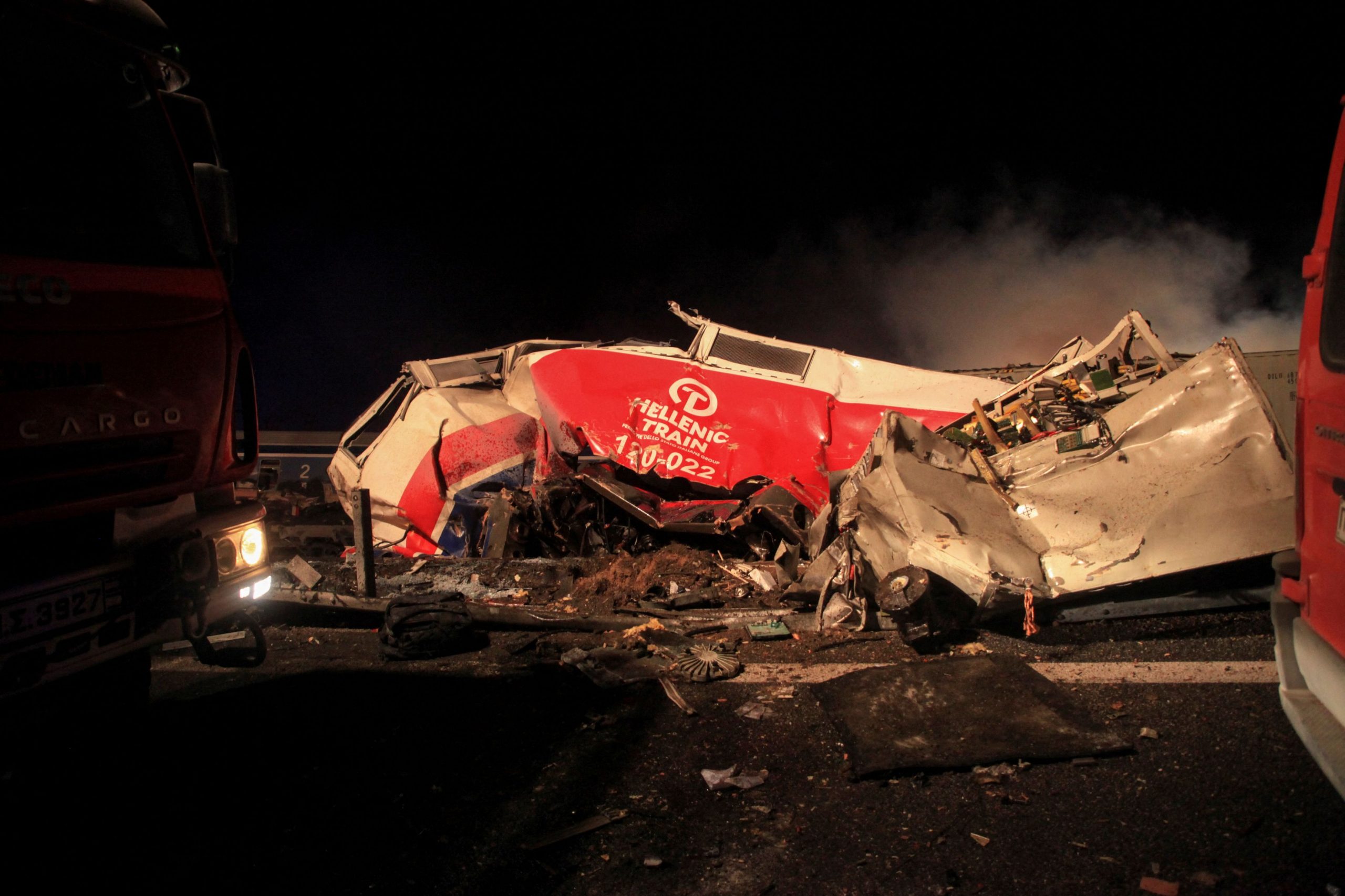 Τραγωδία στα Τέμπη – Σύγκρουση δύο τρένων με 29 νεκρούς και 85 τραυματίες